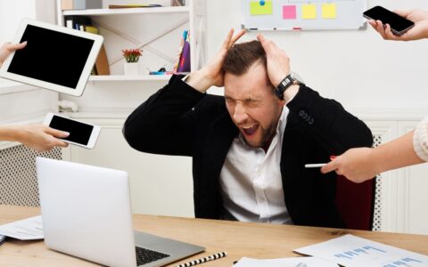 El estrés causado por el trabajo